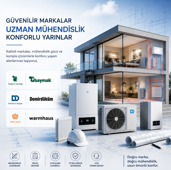 Esenyurt'ta Yetkili Baymak, Demirdöküm ve Warmhaus Bayisi Seçerken Nelere Dikkat Edilmelidir?